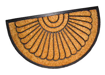 Rubber Backed Coir Brush Mats