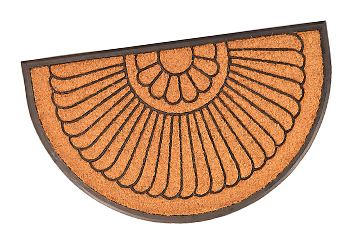 Rubber Backed Coir Brush Mats