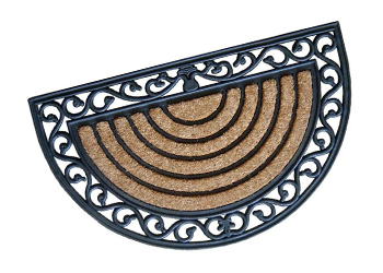 Rubber Backed Coir Brush Mats