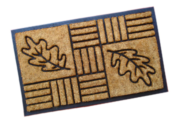 Rubber Backed Coir Brush Mats