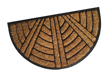 Rubber Backed Coir Brush Mats