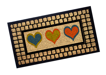 Rubber Backed Coir Mats (Printed)