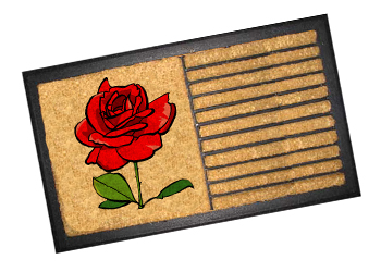 Rubber Backed Coir Mats (Printed)