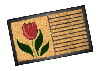 Rubber Backed Coir Mats (Printed)